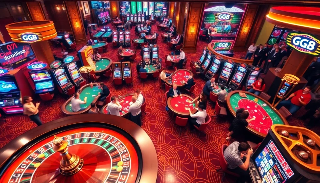 Experience the excitement at GG 88 casino with vibrant gaming tables and thrilling jackpots.
