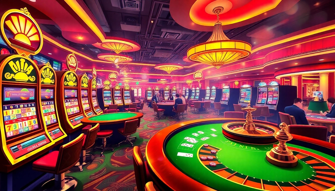 Experience the thrill of gaming at https://jili.green with vibrant slot machines and intense poker action.